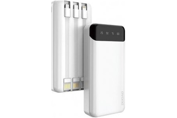 Powerbank Dudao K6 Pro+ 20000mAh 10.0W biało-czarny