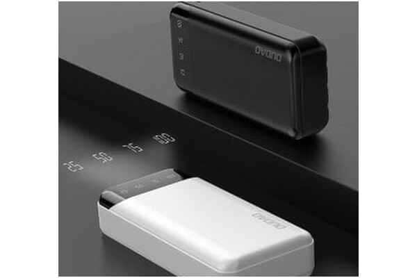 Powerbank Dudao K6 Pro+ 20000mAh 10.0W biało-czarny