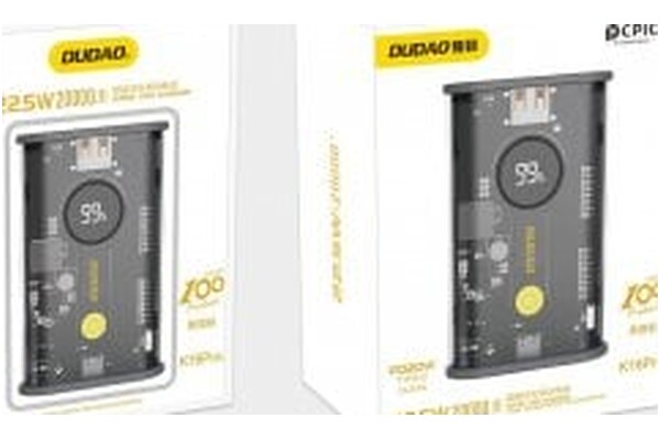 Powerbank Dudao K16 Pro 20000mAh 22.5W czarny