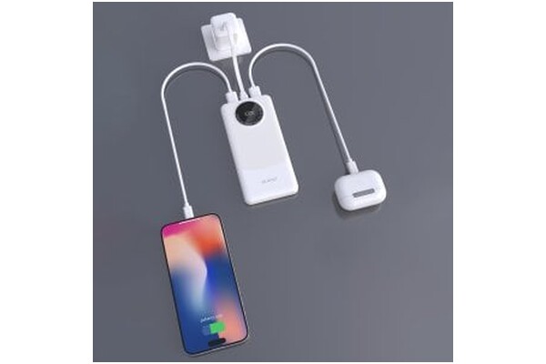 Powerbank Dudao K12 10000mAh 22.5W biały