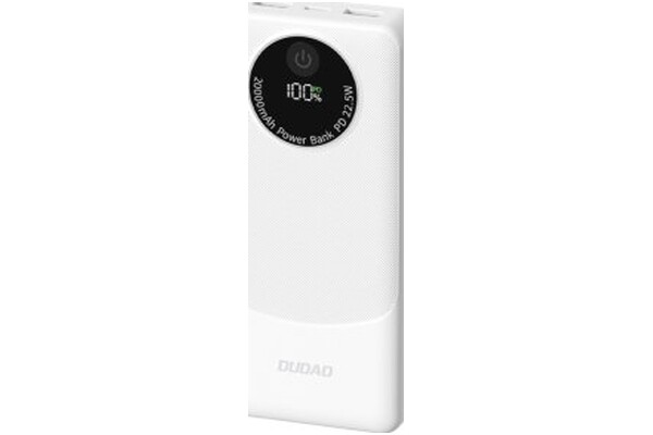 Powerbank Dudao K12 Pro 20000mAh 22.5W biały