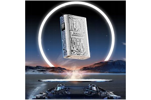 Powerbank Dudao K20 10000mAh 22.5W srebrny