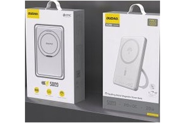 Powerbank Dudao K28S 5000mAh 20.0W srebrny