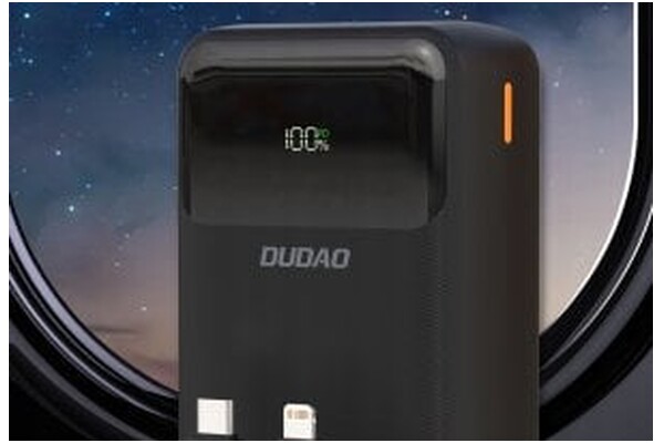 Powerbank Dudao K15 Max 30000mAh 22.5W czarny