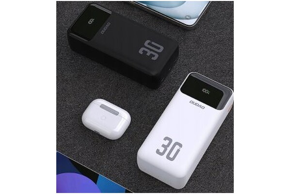 Powerbank Dudao K15 Max 30000mAh 22.5W biały