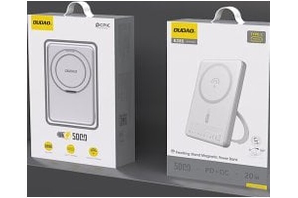 Powerbank Dudao K28 10000mAh 22.5W srebrny