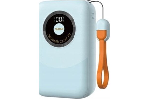 Powerbank Dudao K21 Pro 20000mAh 22.5W niebieski