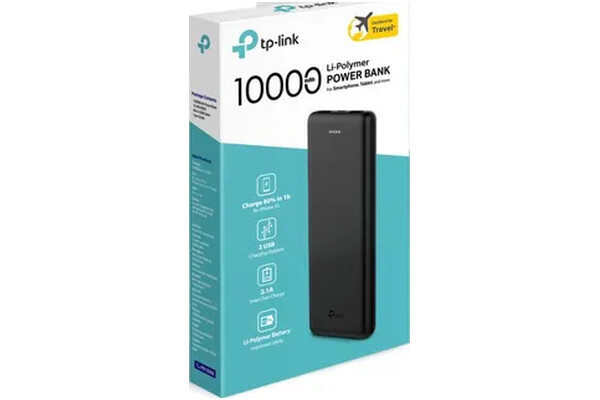 Powerbank TP-LINK TL-PB10000 10000mAh czarny