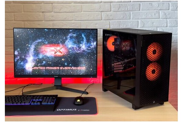 OPTIMUS GB760T-CR18 E-Sport Intel Core i5 16GB DDR4 Nvidia GeForce RTX 5060 8GB 1TB SSD Windows 11 Home