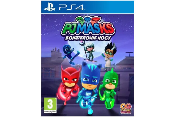 PJ MASKS Pidżamersi Bohaterowie Nocy PlayStation 4
