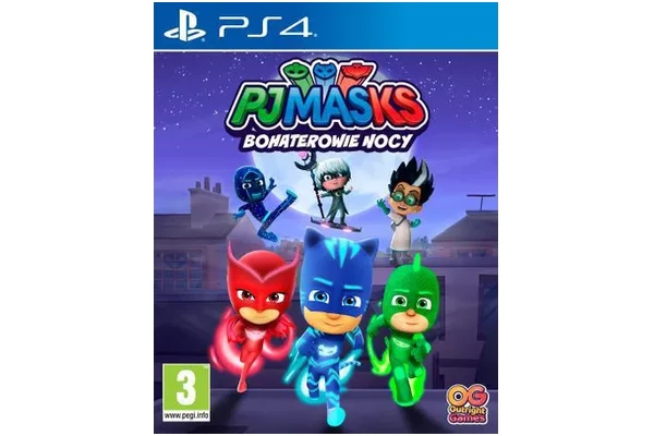PJ MASKS Pidżamersi Bohaterowie Nocy PlayStation 4