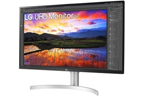 Monitor 31.5" LG UltraFine 32UN650 biało-srebrny