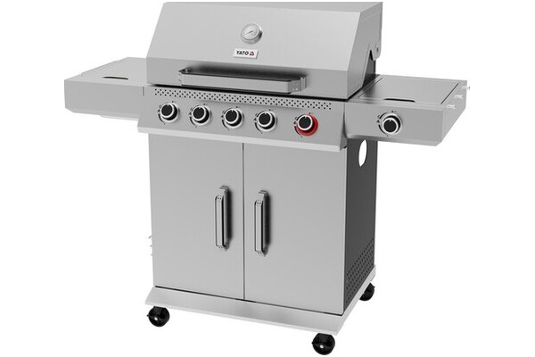 Grill gazowy YATO YG20032 palniki 5+1szt moc 19.5kW