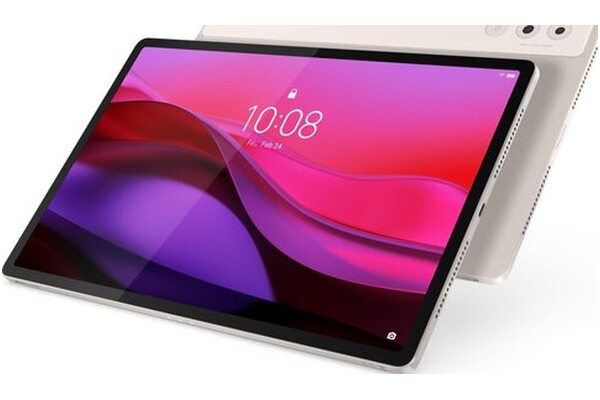 Tablet Lenovo TB520FU Yoga Tab Plus 12.70" Qualcomm Snapdragon 8 Gen 3 16.0GB/256GB, WiFi, beżowy + Klawiatura