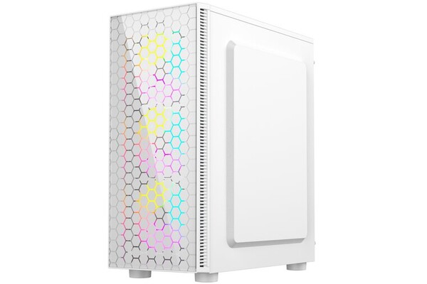 Obudowa PC Gembird CCCFC500W Fornax 500 Midi Tower biały
