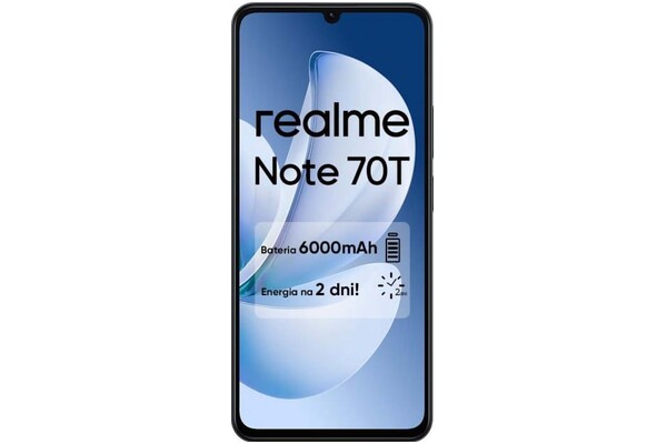 Smartfon realme Note czarny 6.75" 4.0GB/256.0GB