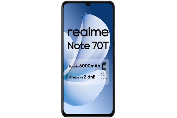 Smartfon realme Note czarny 6.75" 4.0GB/128.0GB
