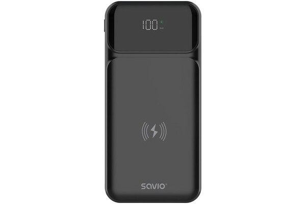 Powerbank SAVIO BA-09 10000mAh 20.0W czarny