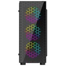 Obudowa PC Gembird CCCFC500 Fornax 500 Midi Tower czarny