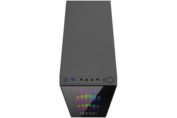 Obudowa PC Gembird CCCFC500 Fornax 500 Midi Tower czarny