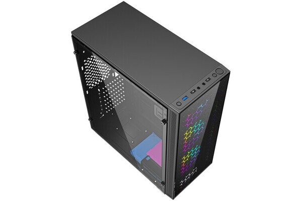 Obudowa PC Gembird CCCFC500 Fornax 500 Midi Tower czarny