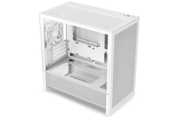 Obudowa PC NZXT H31F Flow Micro Tower biały