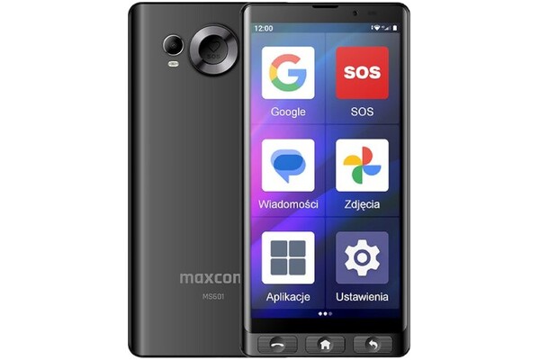 Smartfon MaxCom czarny 6.00" 4.0GB/64.0GB