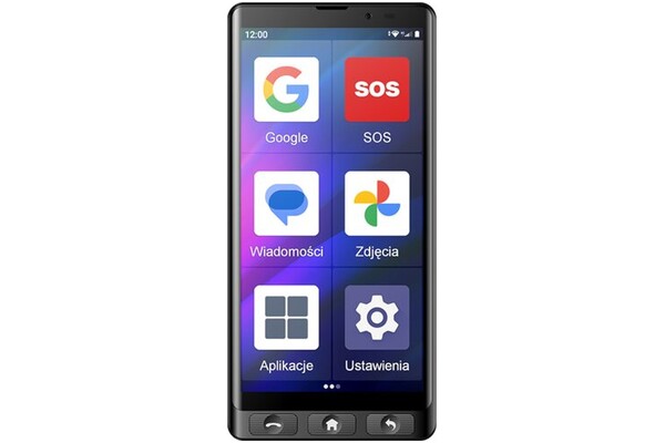 Smartfon MaxCom czarny 6.00" 4.0GB/64.0GB