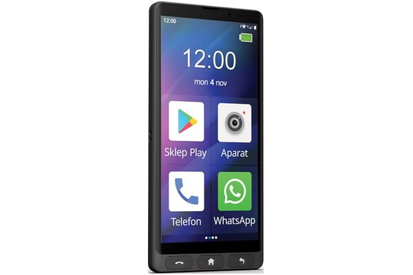 Smartfon MaxCom czarny 6.00" 4.0GB/64.0GB