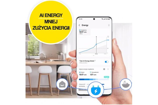 Lodówka Samsung BESPOKE RB38C7B6A22