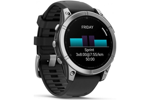 Smartwatch Garmin Fenix E 1.30" szary