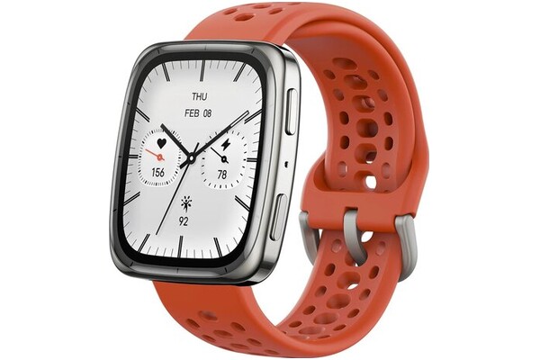 Smartwatch Amazfit Active 1.75" czarno-czerwony