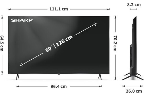 Telewizor Sharp 50HL4 50" 4K Ultra HD