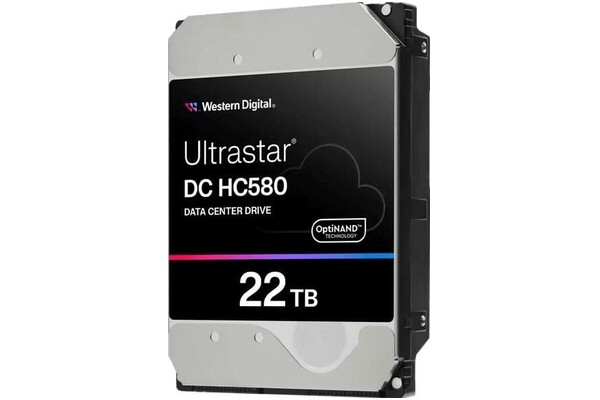 Dysk wewnętrzny WD HC580 Ultrastar HDD SATA (3.5") 22TB
