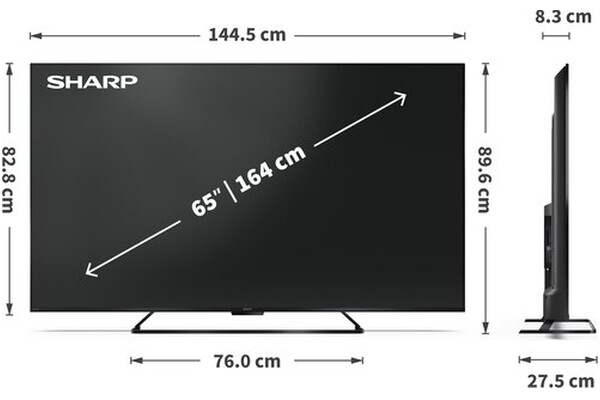 Telewizor Sharp 65HR7 65" 4K Ultra HD