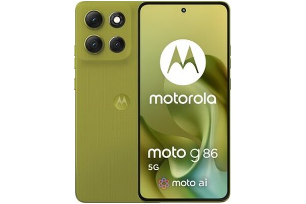 Smartfon Motorola moto g86 5G zielony 6.67" 8.0GB/256.0GB