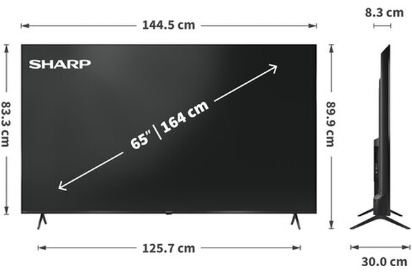 Telewizor Sharp 65HP5 65" 4K Ultra HD