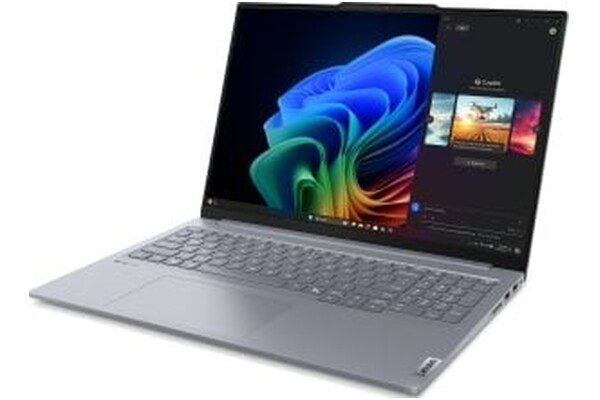 Laptop Lenovo ThinkBook 16 16.0" Qualcomm Snapdragon Snapdragon X Plus Qualcomm Adreno X1-45 16GB 512GB SSD M.2 Windows 11 Professional szary