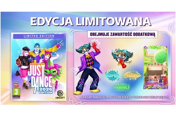 Just Dance Edycja 2026 Edycja Limitowana Nintendo Switch