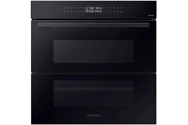 Piekarnik do zabudowy Samsung NV7B4325ZAK Dual Cook Flex elektryczny Parowy czarno-szklany
