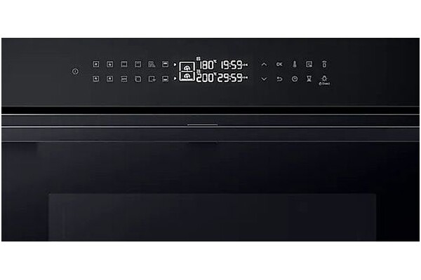 Piekarnik do zabudowy Samsung NV7B4325ZAK Dual Cook Flex elektryczny Parowy czarno-szklany