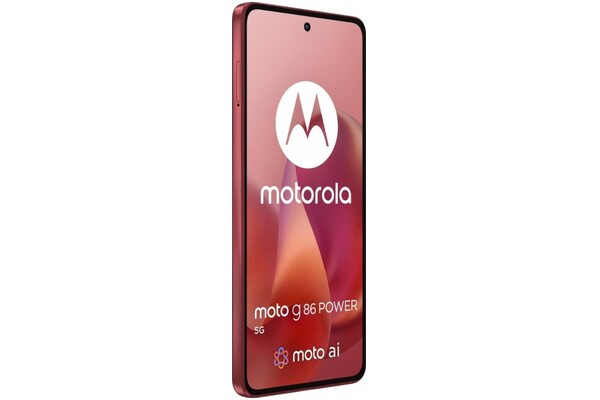 Smartfon Motorola moto g86 5G czerwony 6.67" 12.0GB/256.0GB