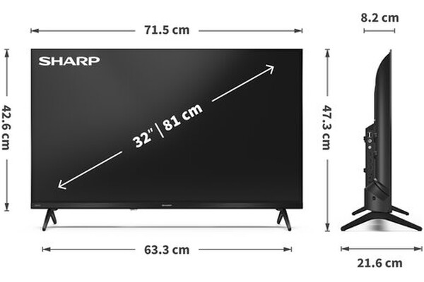 Telewizor Sharp 32HE3 32" HD Ready