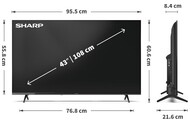 Telewizor Sharp 43HE2 43" Full HD