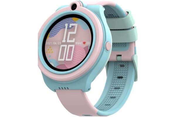 Smartwatch Bemi Linko 1.30" różowo-zielony