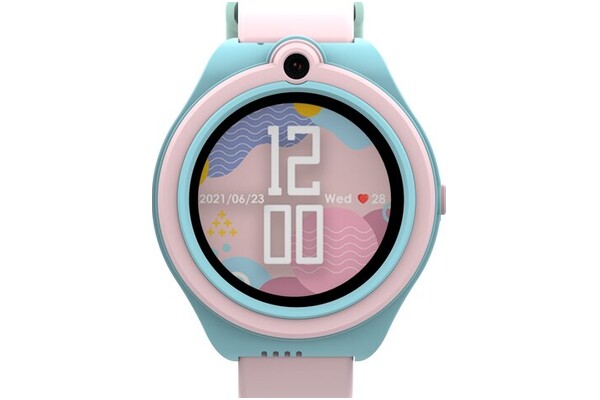Smartwatch Bemi Linko 1.30" różowo-zielony