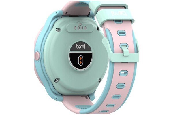 Smartwatch Bemi Linko 1.30" różowo-zielony
