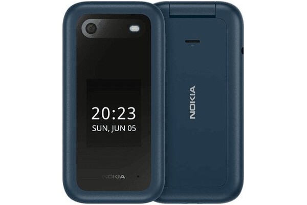 Smartfon NOKIA 2660 niebieski 2.80" poniżej 0.1GB/poniżej 0.5GB