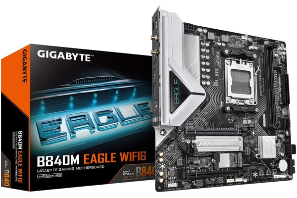 Płyta główna GIGABYTE B840M Socket AM5 AMD B840 DDR5 microATX