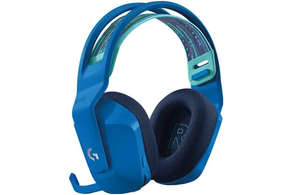 Słuchawki Logitech Lightspeed Nauszne Bezprzewodowe niebieski